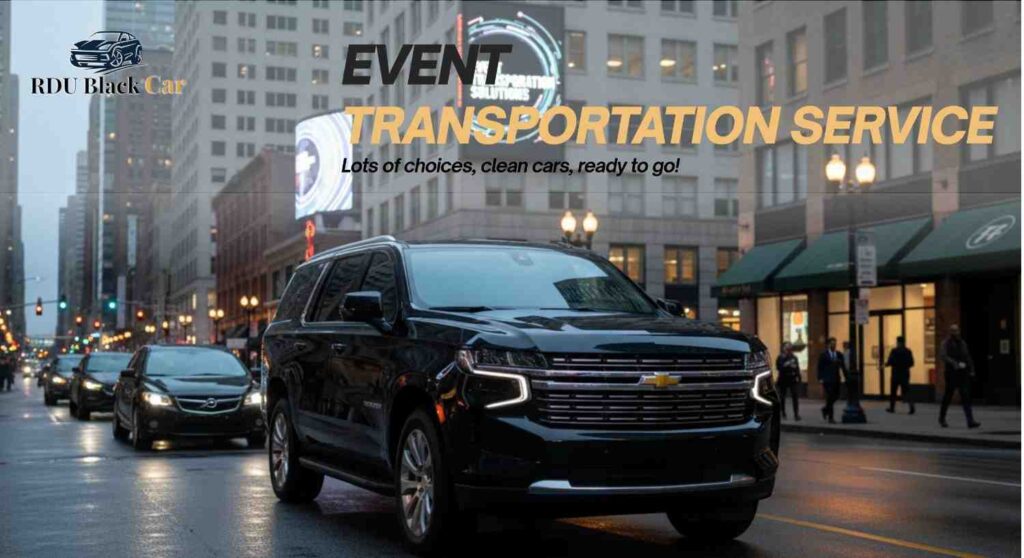 Beyond the Airport: RDU Black Car’s Event Transportation Solutions