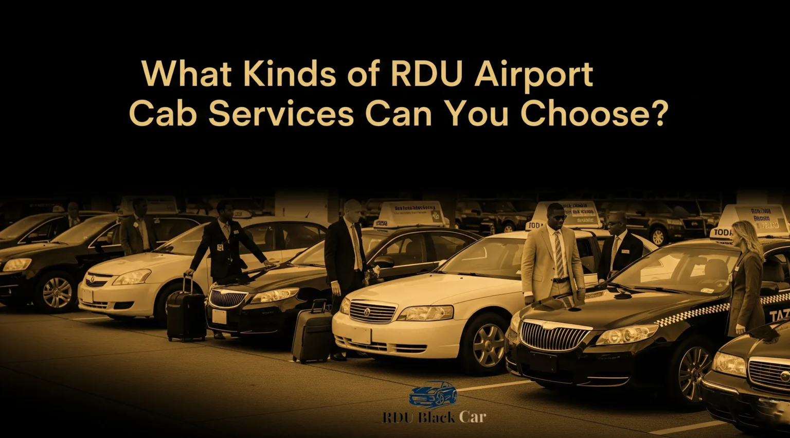 What Kinds of RDU Airport Cab Services Can You Choose?