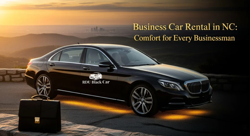 Business Car Rental in NC: Comfort for Every Businessman